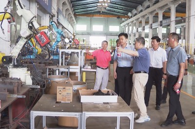 钢城区委副书记、区长程学锋带队赴深圳佛山考察洽谈招商项目，聚焦工业自动化设备销售及售后服务